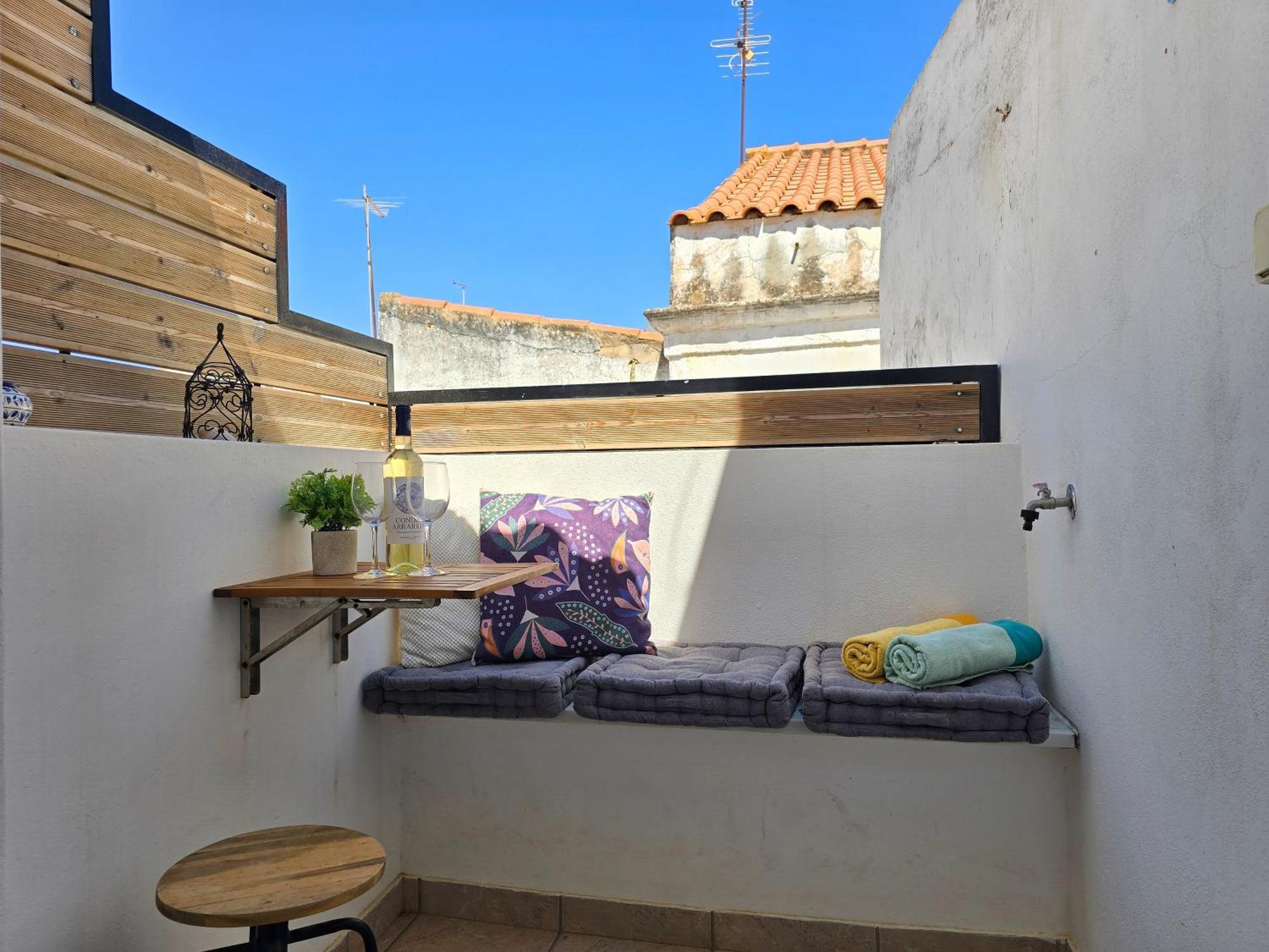 Minha Casa Sua Casa - Cozy Little House, Ac & Wifi Villa Ferragudo  Eksteriør bilde